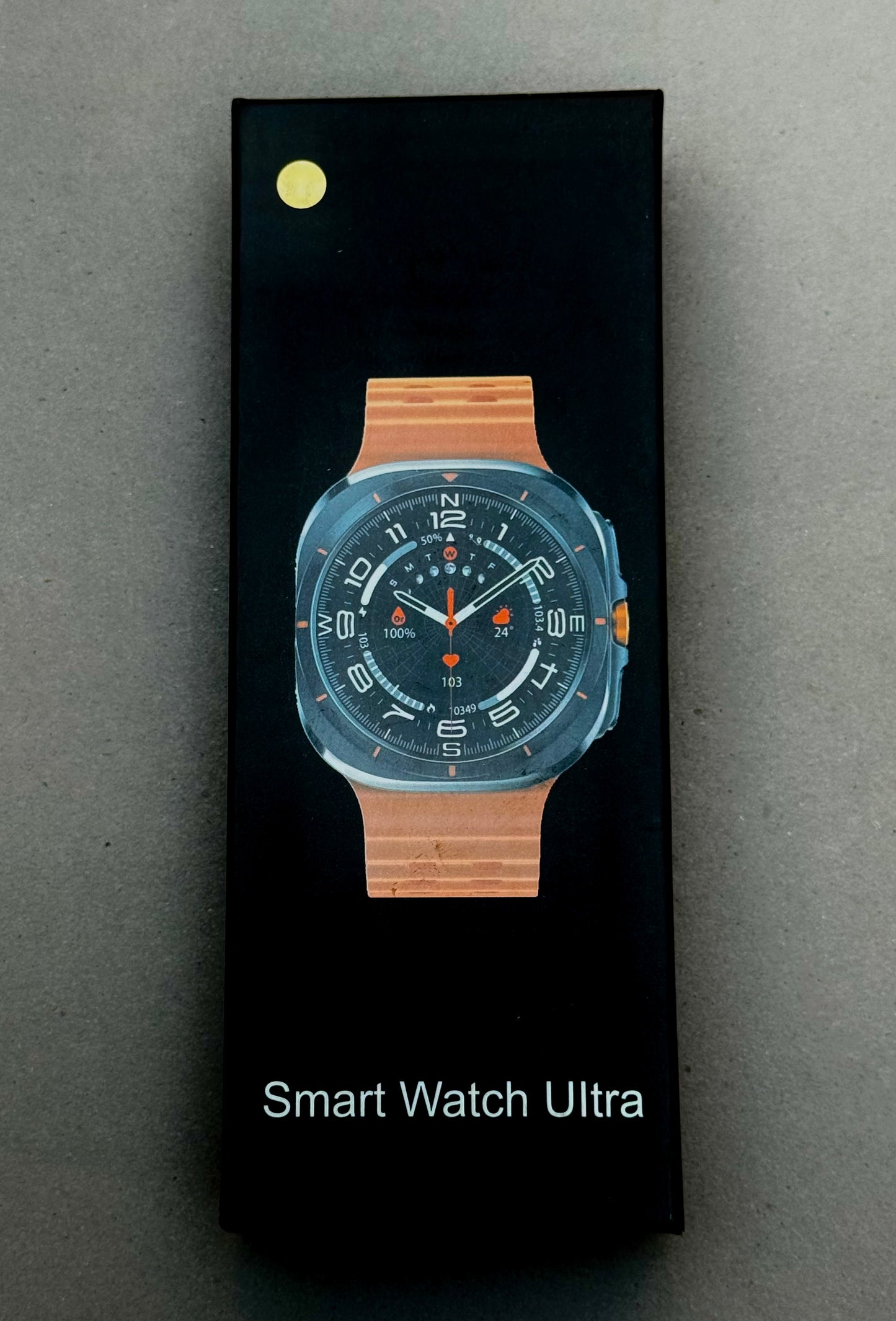 Samsung Smart Watch Ultra Gold Edition + Apple Headphones