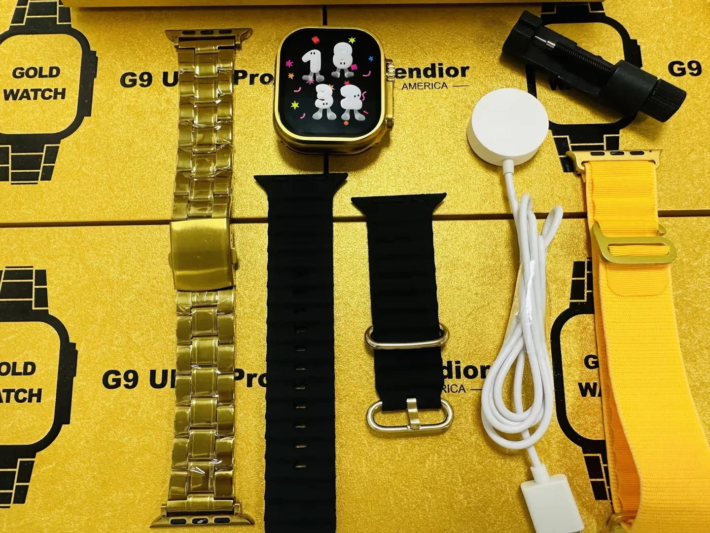 X 90 Ultra 2 MAX Golden Edition Smart Watch | 2.2" HD Display |